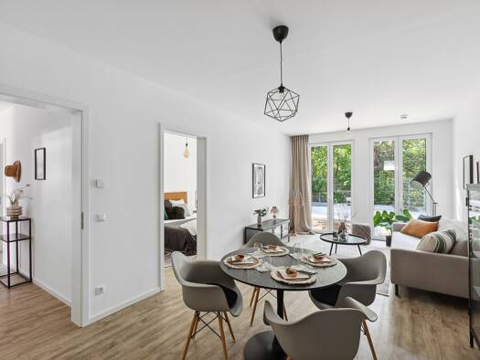 Wohnung zur Miete 1.109 € 2,5 Zimmer 61,1 m² EG frei ab 01.10.2026 Fichtestraße Ludwigsfelde Ludwigsfelde 14974