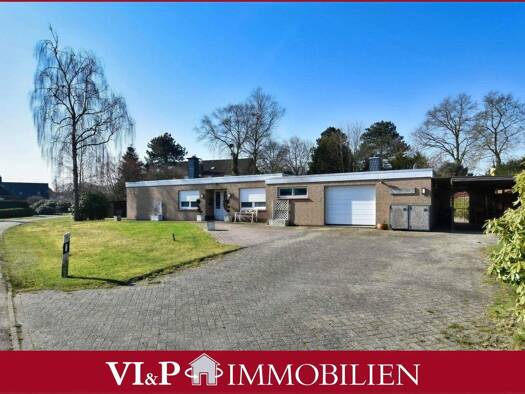 Bungalow zum Kauf 349.000 € 4 Zimmer 177 m² 1.199 m² Grundstück Holtrop Großefehn 26629