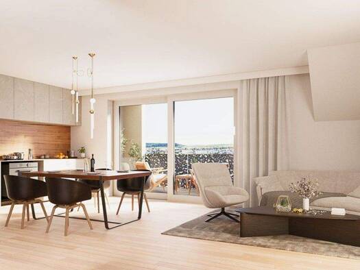 Wohnung zum Kauf - Neubau provisionsfrei 596.000 € 3 Zimmer 80,2 m² 2. Geschoss Uhlandstraße 10/1 Gärtringen 71116