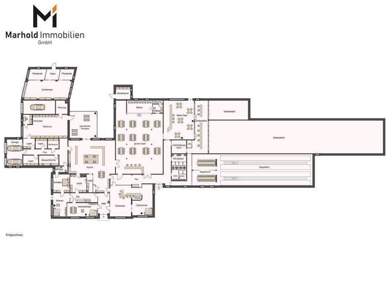 Restaurant zum Kauf 480 m² Gastrofläche 18.603 m² Grundstück Eydelstedt 49406