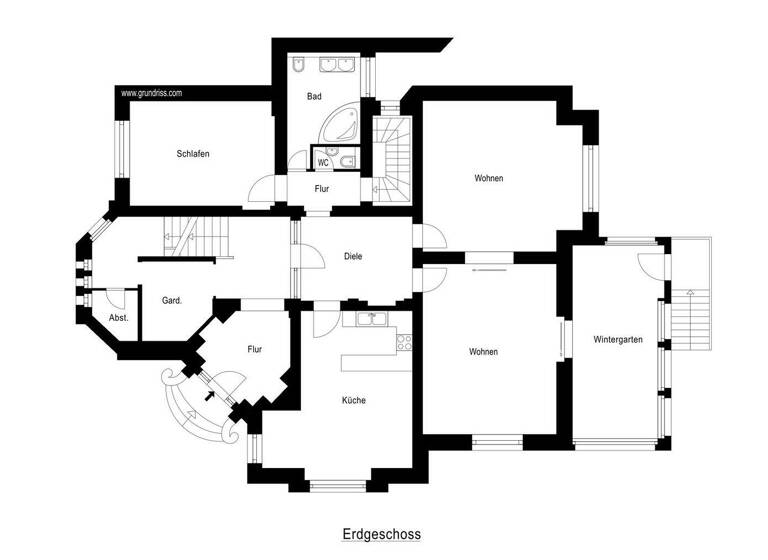 Maisonette zum Kauf 895.000 € 5 Zimmer 215 m² Elberfeld Wuppertal 42115