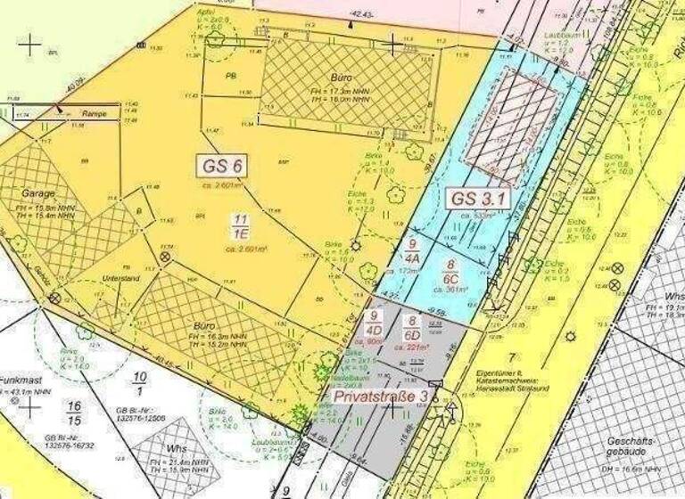 Gewerbegrundstück zum Kauf provisionsfrei 729 m² Grundstück Tribseer Stralsund 18437