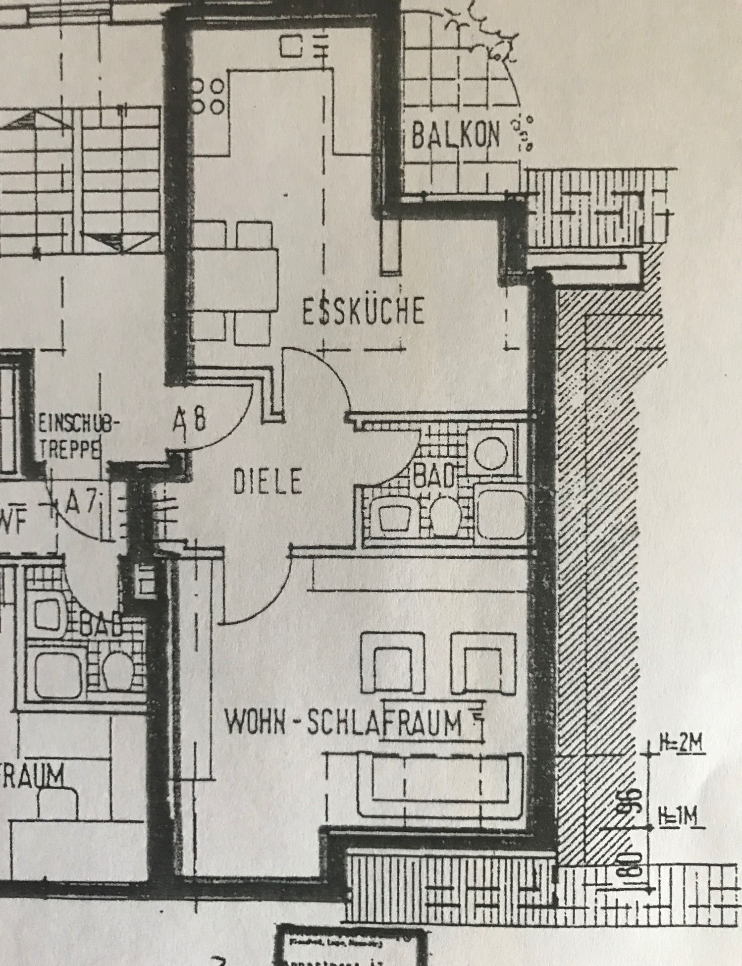 Wohnung zum Kauf 169.900 € 2 Zimmer 42 m²<br/>Wohnfläche 3.<br/>Geschoss Untere Kanalstr. 19 Gostenhof Nürnberg 90429