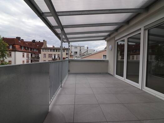 Terrassenwohnung zur Miete 1.480 € 3 Zimmer 94 m² Geschoss 3/3 frei ab sofort Innenstadt Aschaffenburg 63739