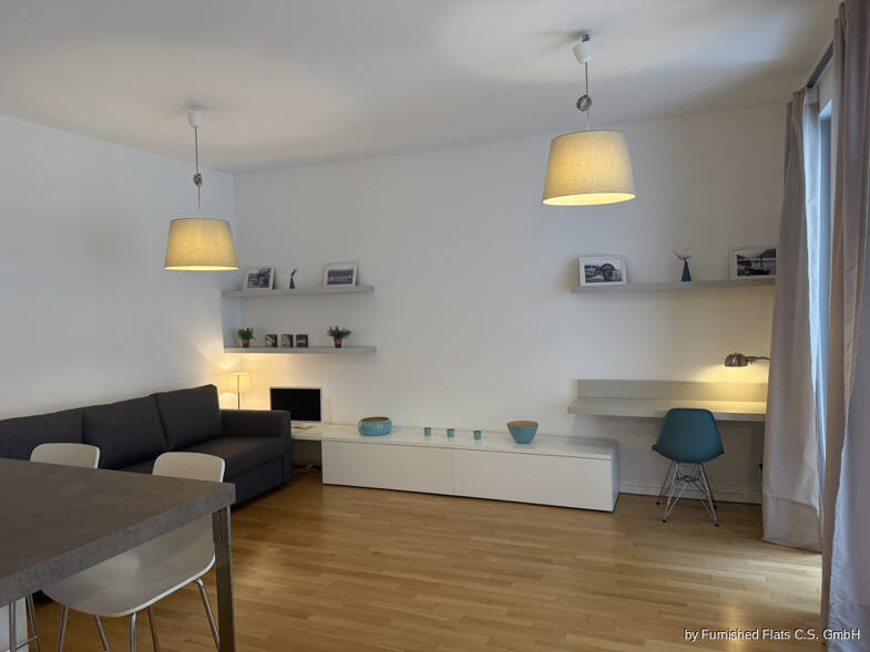 Wohnung zur Miete Wohnen auf Zeit 1.290 € 1 Zimmer 43,6 m² frei ab 08.07.2025 Kastanienallee Mitte Berlin 10119