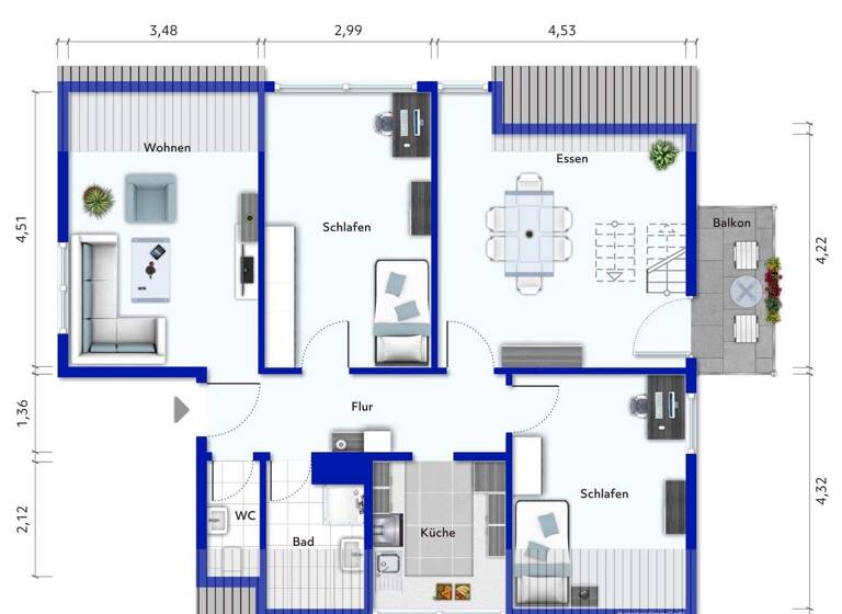 Maisonette zum Kauf 360.000 € 5 Zimmer 106 m² frei ab sofort Waldenbuch 71111