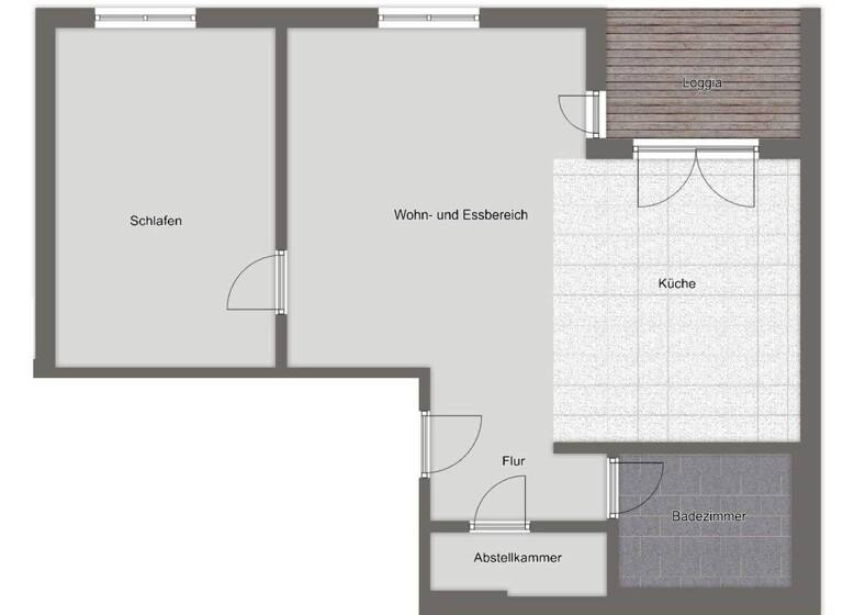 Wohnung zum Kauf 399.900 € 2 Zimmer 61,2 m² EG Sülz Köln / Sülz 50939