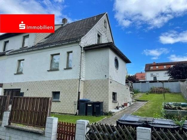 Doppelhaushälfte zum Kauf 129.000 € 4 Zimmer 130 m² 379 m² Grundstück Auma Auma-Weidatal 07955
