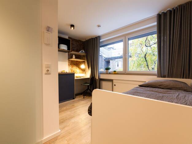 Studio zur Miete Wohnen auf Zeit 990 € 1 Zimmer 18 m² frei ab sofort Neustadt-Nord Köln 50672