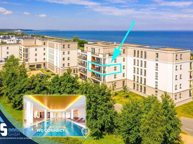 Wohnung zum Kauf 395.000 € 2 Zimmer 58 m² 2. Geschoss Börgerende Börgerende-Rethwisch 18211