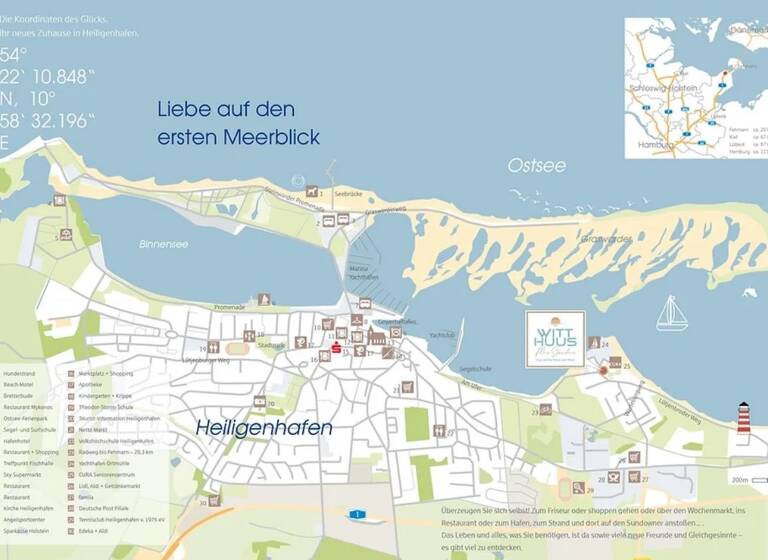 Wohnung zum Kauf - Erstbezug provisionsfrei 334.200 € 2 Zimmer 48,6 m² Heiligenhafen 23774