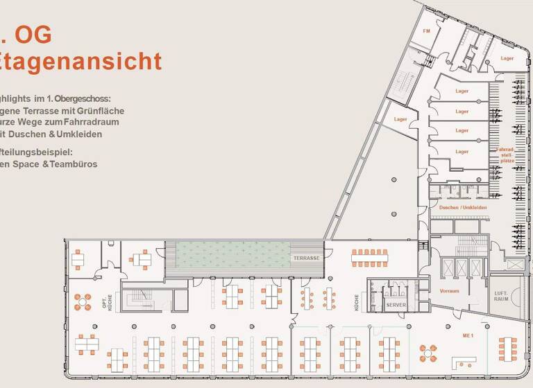 Bürogebäude zur Miete - Erstbezug provisionsfrei 30,50 € 624,9 m² Bürofläche teilbar ab 623,2 m² Friedrichsfelde Berlin 10317