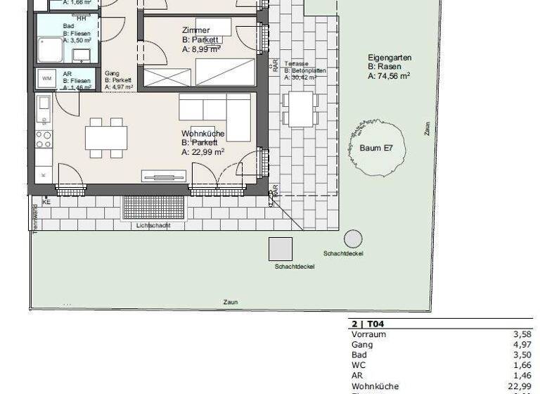 Wohnung zum Kauf 406.700 € 3 Zimmer 57,9 m² Khuenweg 5 Wien 1220