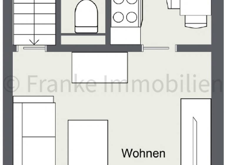 Maisonette zum Kauf 115.000 € 2 Zimmer 44,1 m²<br/>Wohnfläche 4.<br/>Geschoss Cunnersdorfer Straße 12a Coschütz/Gittersee Dresden 01189