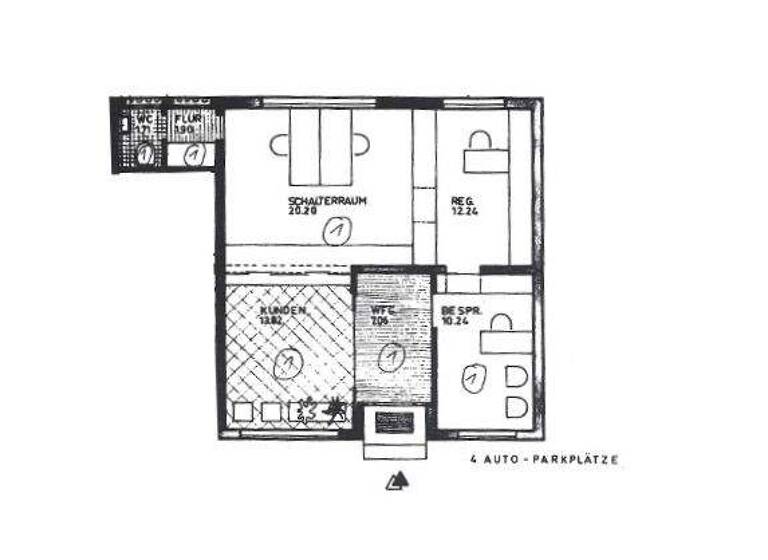 Bürofläche zur Miete 470 € 66 m² Bürofläche Aufheim Senden 89250