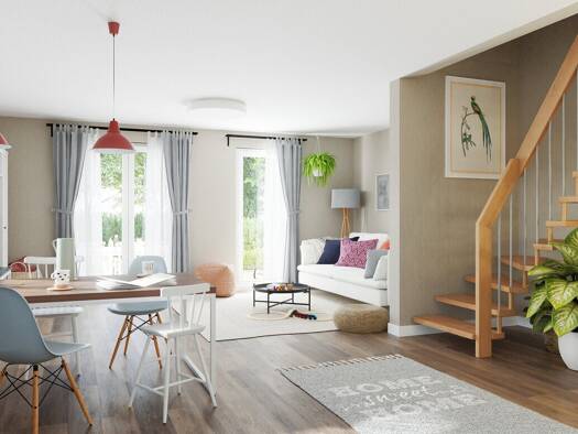 Doppelhaushälfte zum Kauf 806.214 € 5 Zimmer 146 m² 640 m² Grundstück Meiningen 6812