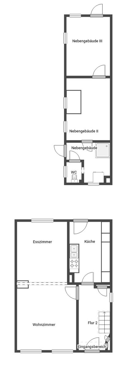 Doppelhaushälfte zum Kauf 199.000 € 4 Zimmer 88,5 m²<br/>Wohnfläche 223,3 m²<br/>Grundstück Wahlbezirk 21 Elmshorn 25336