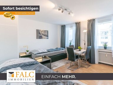 Wohnung zur Miete 1.500 € 1 Zimmer 30,8 m² 3. Geschoss Schützenbahn 15 Stadtkern Essen 45127