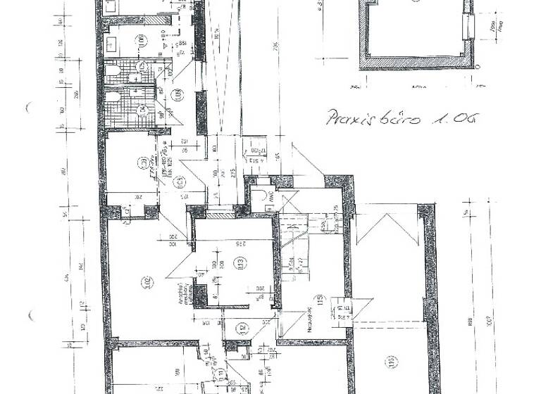 Praxis zur Miete 1.100 € 4 Zimmer 54 m² Bürofläche Feldstadt Schwerin 19053