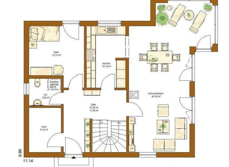 Einfamilienhaus zum Kauf provisionsfrei 458.000 € 5 Zimmer 163 m² 571 m² Grundstück Dörrenzimmern Ingelfingen 74653