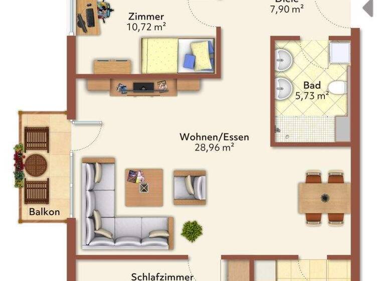 Wohnung zum Kauf 279.000 € 3,5 Zimmer 73 m² 3. Geschoss Frankenbach Heilbronn 74078