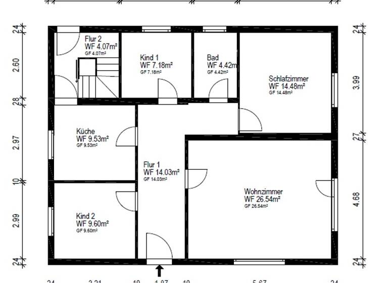 Einfamilienhaus zum Kauf 185.000 € 4 Zimmer 89,9 m² 997 m² Grundstück Stadum 25917