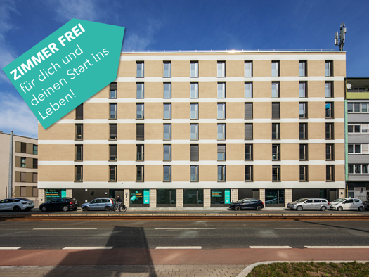 Studio zur Miete 559 € 1 Zimmer 19,6 m² 4. Geschoss frei ab sofort Bahnhofstraße / Reindelstraße Gleißbühl Nürnberg 90402