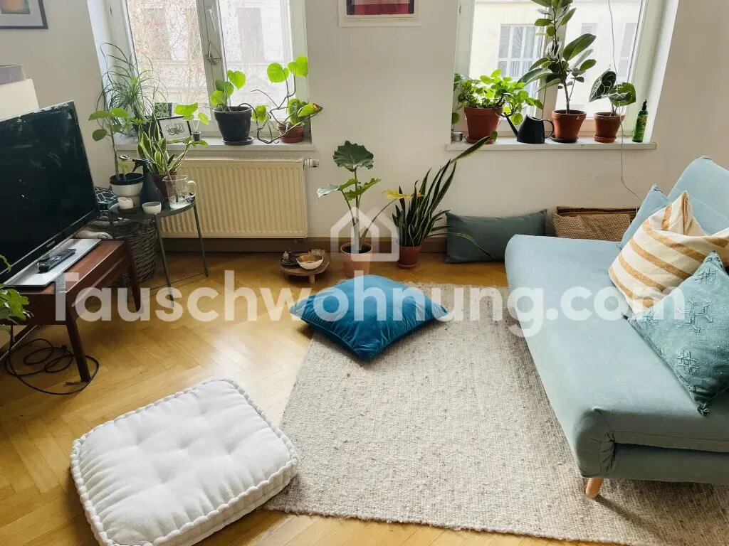 Wohnung zur Miete Tauschwohnung 430 € 1 Zimmer 51 m²<br/>Wohnfläche 3.<br/>Geschoss Zentrum - Süd Leipzig 04107