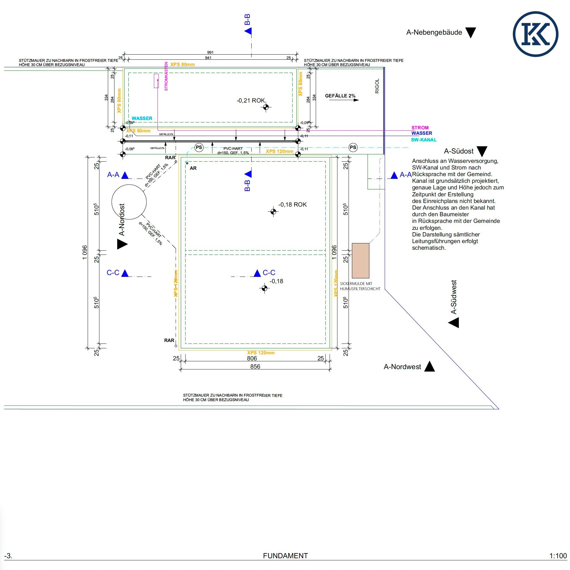 Einfamilienhaus zum Kauf 565.000 € 5 Zimmer 152 m²<br/>Wohnfläche 613 m²<br/>Grundstück Sierndorf 2011