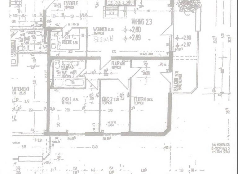 Wohnung zum Kauf provisionsfrei 1.080.000 € 4 Zimmer 126 m² 3. Geschoss Wiesenau 30-32 Westend-Süd Frankfurt 60323