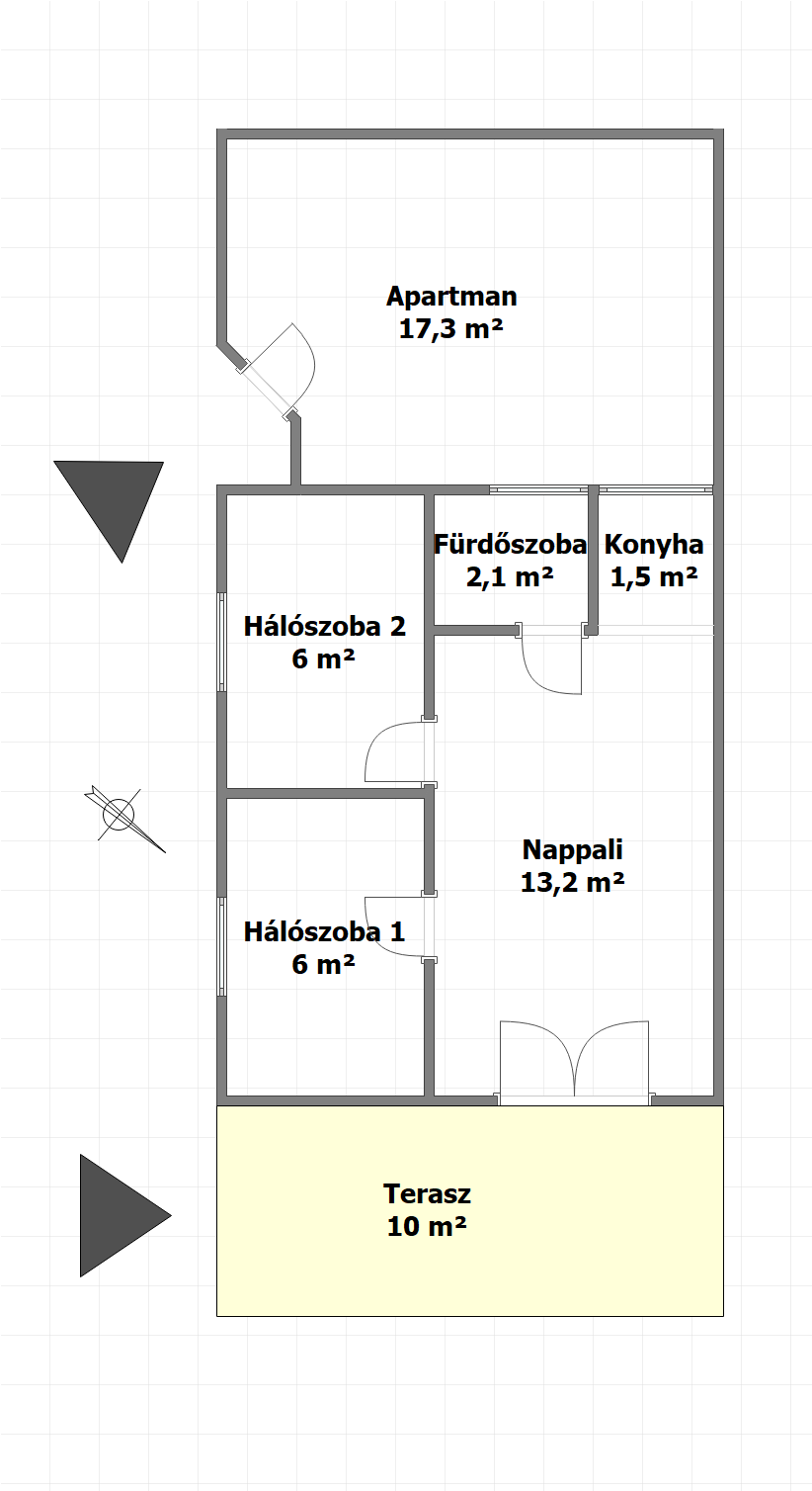 Bungalow zum Kauf provisionsfrei 34.750 € 3 Zimmer 45 m²<br/>Wohnfläche 250 m²<br/>Grundstück Csokonyavisonta  7555