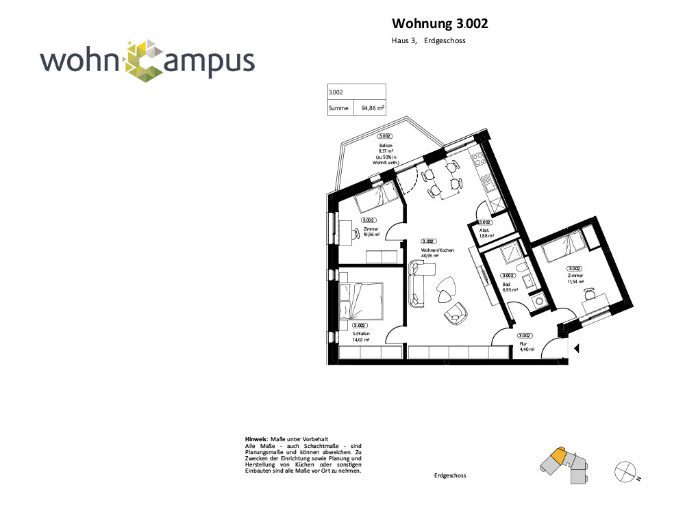 Wohnung zur Miete 910 € 4 Zimmer 94,9 m²<br/>Wohnfläche 4.<br/>Geschoss 01.01.2025<br/>Verfügbarkeit Begonienstraße 28 Nördliche Neustadt Halle (Saale) 06122