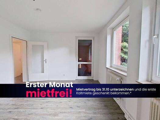 Wohnung zur Miete 409 € 2 Zimmer 47,3 m² 1. Geschoss frei ab 15.09.2026 Prof.-Koopmann-Straße 7 Rendsburg 24768