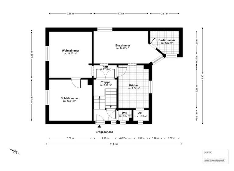 Mehrfamilienhaus zum Kauf 345.000 € 6 Zimmer 135,6 m² 360 m² Grundstück Gernsheim 64579