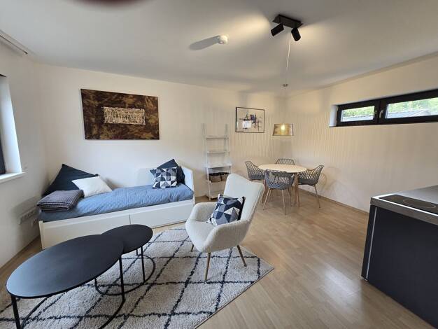 Bungalow zur Miete 670 € 1 Zimmer 36 m² 50 m² Grundstück Eberstadt Darmstadt 64297