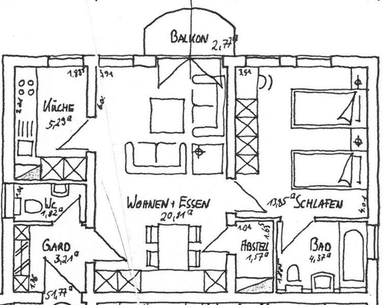 Wohnung zur Miete 420 € 2 Zimmer 51,8 m²<br/>Wohnfläche 2.<br/>Geschoss ab sofort<br/>Verfügbarkeit Kurpfalzstraße 25 Boxberg Boxberg 97944