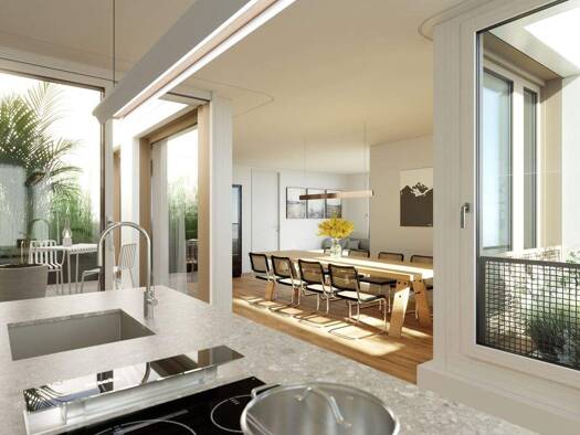 Wohnung zur Miete 3.314 € 3 Zimmer 121,5 m² 10. Geschoss frei ab 01.03.2026 Memminger Platz 4 Moosach München 80997