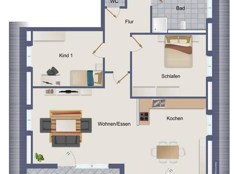 Wohnung zum Kauf 469.000 € 3 Zimmer 101,9 m² Schwarzenbek 21493