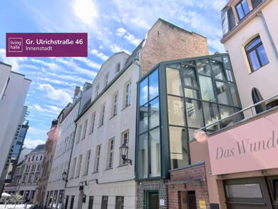 Wohnung zur Miete 800 € 3 Zimmer 119 m² 2. Geschoss Große Ulrichstraße 46 Altstadt Halle (Saale) 06108