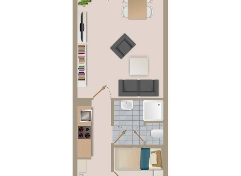 Wohnung zum Kauf 115.000 € 2 Zimmer 39 m² 2. Geschoss Süssau Heringsdorf / Süßau 23777