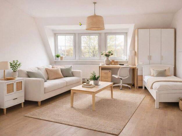 WG-Zimmer zur Miete Wohnen auf Zeit 545 € 15 m² 4. Geschoss frei ab sofort Straße der Republik 23 Biebrich Wiesbaden 65203