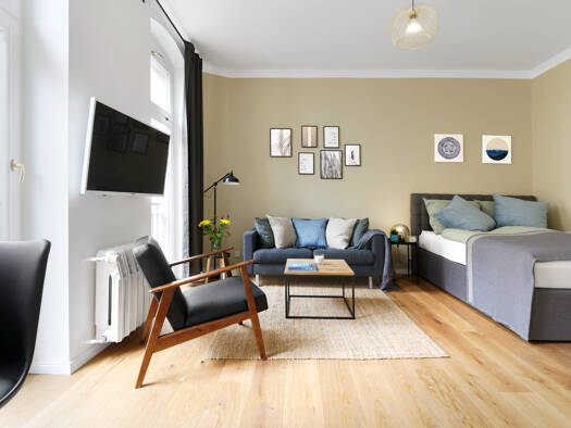 Wohnung zur Miete 1.400 € 1 Zimmer 33 m² 2. Geschoss frei ab sofort Pappelallee 22 Prenzlauer Berg Berlin 10437