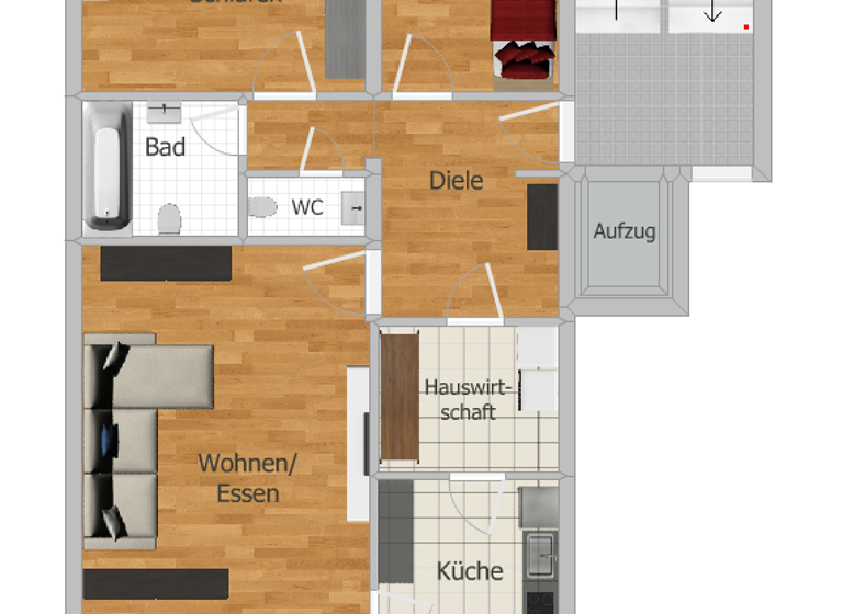 Wohnung zum Kauf 448.000 € 3 Zimmer 86 m²<br/>Wohnfläche Lorenz Nürnberg 90402