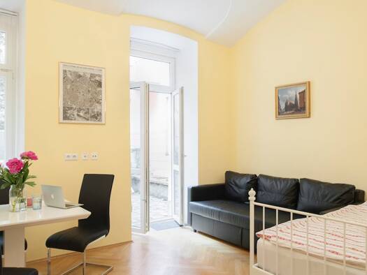 Studio zur Miete Wohnen auf Zeit 1.596 € 1 Zimmer 30 m² frei ab sofort Wien 1030