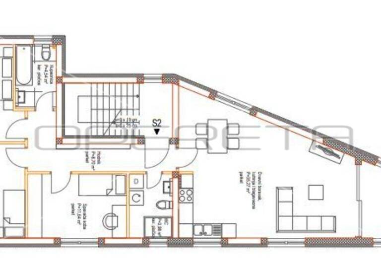 Wohnung zum Kauf 295.000 € 3 Zimmer 101 m² 1. Geschoss Samoborska Gornji Stenjevec