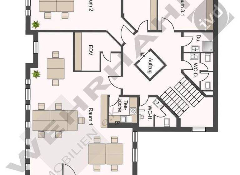 Bürofläche zur Miete provisionsfrei 17,62 € 4 Zimmer 281 m² Bürofläche teilbar ab 22 m² Reimerstwiete 11 Hamburg-Altstadt Hamburg 20457