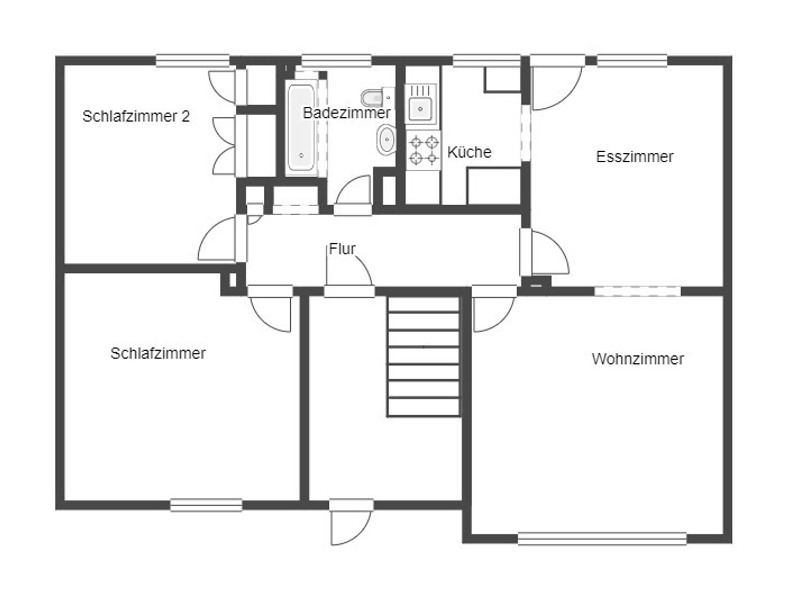 Mehrfamilienhaus zum Kauf 359.000 € 6 Zimmer 144,5 m²<br/>Wohnfläche 1.089,1 m²<br/>Grundstück Voerde Ennepetal 58256