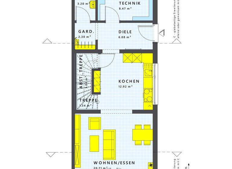 Doppelhaushälfte zum Kauf provisionsfrei 473.187 € 5 Zimmer 116,7 m² 500 m² Grundstück Klütz 23948