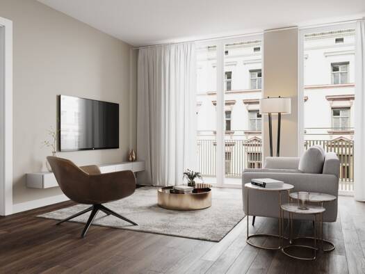 Wohnung zum Kauf - Erstbezug provisionsfrei 1.349.990 € 3 Zimmer 103,1 m² 5. Geschoss Frankfurt am Main 60316