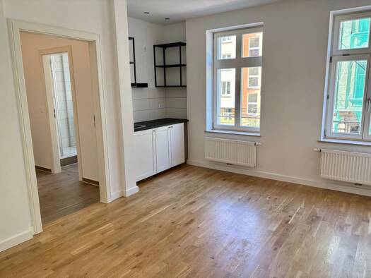 Wohnung zum Kauf 73.500 € 1 Zimmer 23 m² 1. Geschoss Volkmarsdorf Leipzig 04315